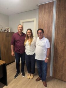 Dra. Natassia Weba recebe apoio de Marcus Brandão e reforça compromisso com o futuro do Maranhão