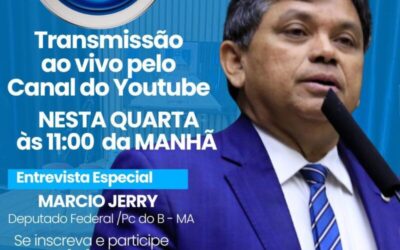 Já já tem Cast do de Sá com o deputado federal Márcio Jerry