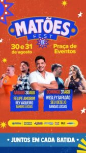 Matões Fest 2025 chega com megaestrutura e shows de tirar o fôlego