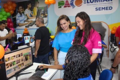 Vereadora Bianca Mendes entrega primeiro Núcleo Tecnológico em Paço do Lumiar