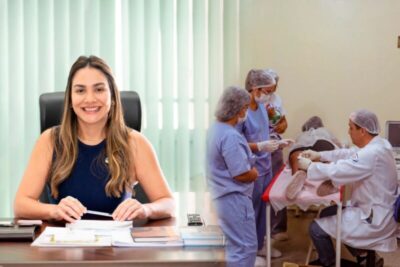 Senadora Ana Paula Lobato leva mutirão inédito de varizes para Codó