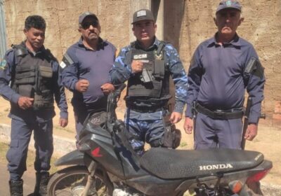 Guarda Civil Municipal de Matões recupera moto roubada durante ronda ostensiva