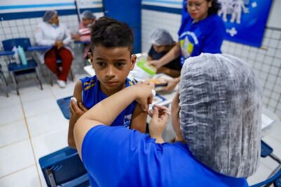 Prefeitura de Timon promove ação de vacinação na Escola Senador Archer na zona rural