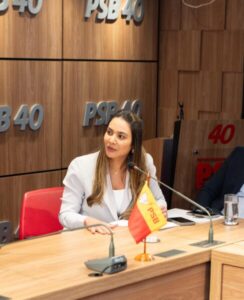 Ana Paula celebra ‘reencontro’ ao assumir presidência do PSB no Maranhão