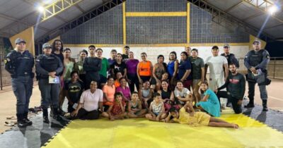 Agosto Lilás: Mulheres participam de aula inaugural de defesa pessoal no povoado Entroncamento