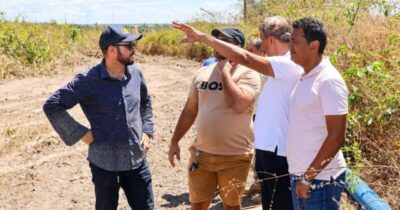 Prefeito Nonatinho leva água e desenvolvimento para o povoado Cajazeiras em Matões