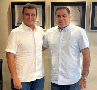 Glalbert Cutrim e prefeito Joãozinho articulam benefícios para Santa Helena