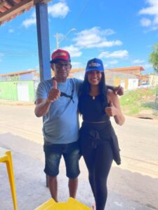 Dayane Reis visita lideranças e reafirma compromisso por São José de Ribamar