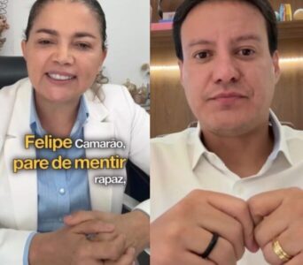 “Para de falar mentira, você é uma vergonha para o Maranhão”, diz Mical Damasceno sobre Felipe Camarão