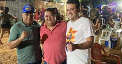 Deputado Leandro Bello prestigia II Festival Cultural do Povoado Laranjeiras ao lado de Raimundo Bolota