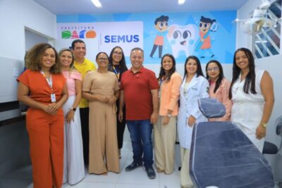 Em um único dia, prefeito Fred Campos entrega UBS reformada e climatizada, inaugura 11 ruas pavimentadas e lança nova obra em Paço do Lumiar