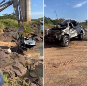 Oito meses após tragédia da ponte em Estreito, veículo onde estava vereador do Pará é retirado do Rio Tocantins