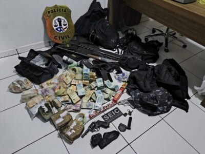 Polícia Civil desarticula grupo envolvido em ataque a carro forte em Carolina e, até o momento, contabiliza meio milhão de reais recuperados
