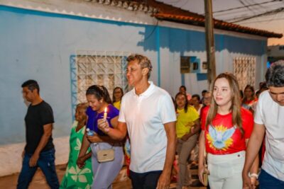 Prefeito participa da abertura do Festejo do Divino Espírito Santo em Matões