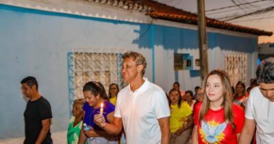 Prefeito Nonatinho participa da abertura oficial do Festejo do Divino Espírito Santo em Matões