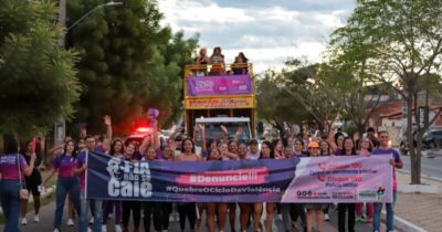 Prefeitura promove 1ª Caminhada “Não se Cale, Mulher” no Agosto Lilás