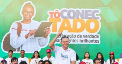 TÔ CONECTADO: BRANDÃO INICIA A ENTREGA DE CERCA 250 MIL TABLETES A ESTUDANTES E ASSINA MEDIDA PROVISÓRIA QUE INSTITUI PROGRAMA EDUCAÇÃO DE VERDADE.