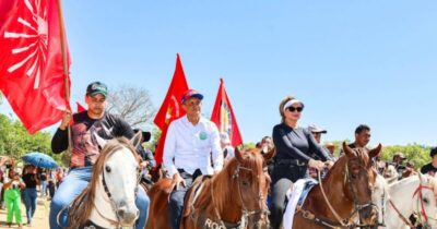 Prefeito Nonatinho prestigia a IV Cavalgada do Divino Espírito Santo em Matões