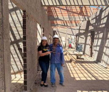 Indicação atendida: Vereadora Leda Torres visita obras da Casa da Mulher Maranhense