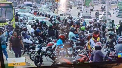 Motociclistas de aplicativo voltam a protestar em São Luís pelo desaparecimento de colega