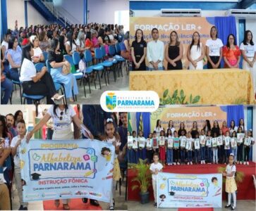 Parnarama realiza Formação LER+ 2025 com foco em alfabetização e neurociência