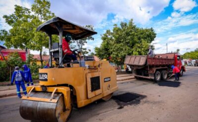 Prefeitura de Timon inicia operação tapa buraco em vias da região do grande Parque Alvorada