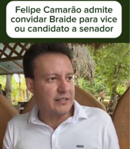 Camarão oferece vaga de vice ou senador a Braide e fortalece pré-candidatura ao governo do Maranhão
