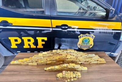 Carga milionária: PRF descobre R$ 60 milhões em ouro escondidos em caminhonete em Roraima