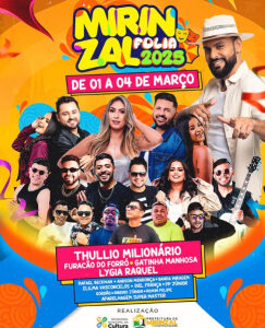 Prefeitura anuncia grande programação para o Carnaval 2025 em Mirinzal; confira