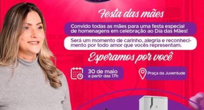 Prefeitura de São Roberto promove grande festa em homenagem ao Dia das Mães nesta sexta-feira