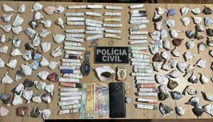 Em Mirinzal, Polícia Civil prende homem por estupro de vulnerável e tráfico de drogas