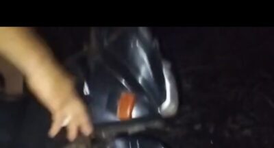 Motocicleta colide com carro da saúde entre Paulo Ramos e Vitorino Freire, na MA-119