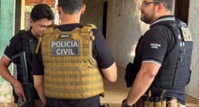 Suspeito é preso em flagrante durante megaoperação policial em Santo Antônio dos Lopes