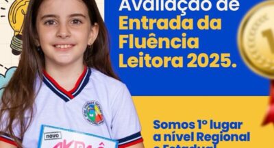 Igarapé Grande conquista 1º lugar na Avaliação de Entrada da Fluência Leitora 2025