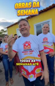Miltinho Aragão fixa calendário semanal para entrega de obras
