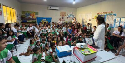 Prefeitura de Esperantinópolis realiza ação de puericultura na Escola Domingas Alcântara