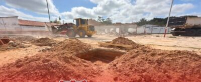 Obras de reforma e ampliação da Escola Militar 2 de Julho avançam no bairro Baixada, em Trizidela do Vale