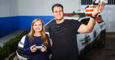 Maura Jorge entrega Centro de Segurança e anuncia novos investimentos.