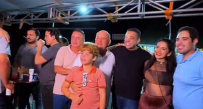 Erlânio Xavier prestigia último dia do Arraial da Gente em Bernardo Mearim