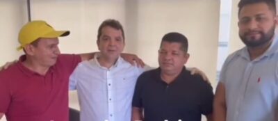 Hilton Gonçalo cai de paraquedas no Médio Mearim e em 24 horas já fecha apoios em três municípios para o Senado