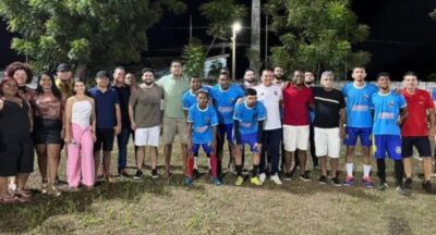 Marcos Júnior representou Marcos Miranda no encerramento de torneio em Bacabal