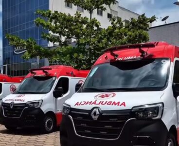Vereador Bruno Curvina comemora chegada de ambulâncias e avanço para implantação do SAMU em Pedreiras