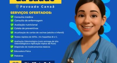 Prefeitura de São Roberto realizará Mutirão da Saúde no Povoado Canaã