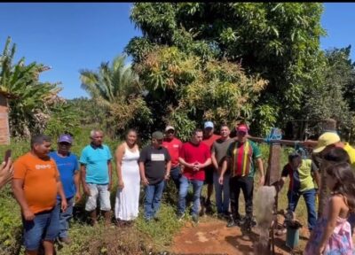 Prefeito Didi Moita entrega sistema de abastecimento de água no povoado São Francisco
