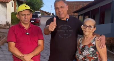 Prefeito Didi Moita conclui pavimentação da Rua Nossa Senhora de Fátima no bairro Pimentel, em Lago dos Rodrigues