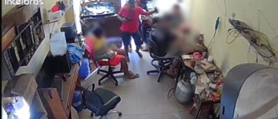 Assalto a joalheria no centro de Lago da Pedra é registrado por câmeras de segurança