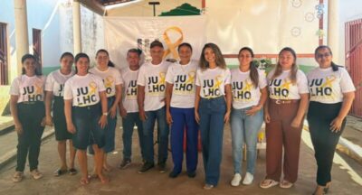 Prefeitura de Esperantinópolis realiza ação do Julho Amarelo no Povoado Verdum
