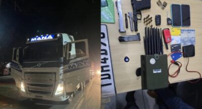 Carreta tomada de assalto é recuperada pela PM em Olho d’Água das Cunhãs