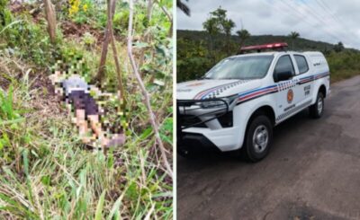 Corpo de homem é encontrado na zona rural de Poção de Pedras