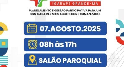 Igarapé Grande se prepara para a XIV Conferência Municipal de Saúde